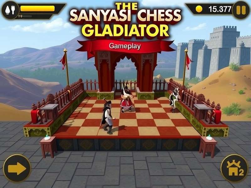 Sanyasi Chess Gladiator Gameplay Screenshot